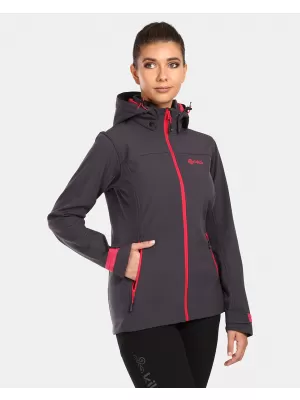 Ženska softshell jakna KILPI RAVIA-W UL0124KI TAMNOSIVA