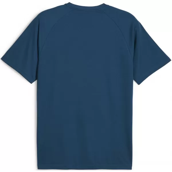  Muška majica kratkih rukava PUMA INDIVIDUALLIGA GRAPHICJERSEY 658984-56 PLAVA 