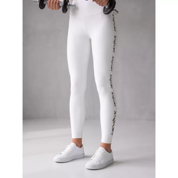  Ženske duge premium tajice ALTISPORT VOJ/ALW021LEG01 BIJELA 