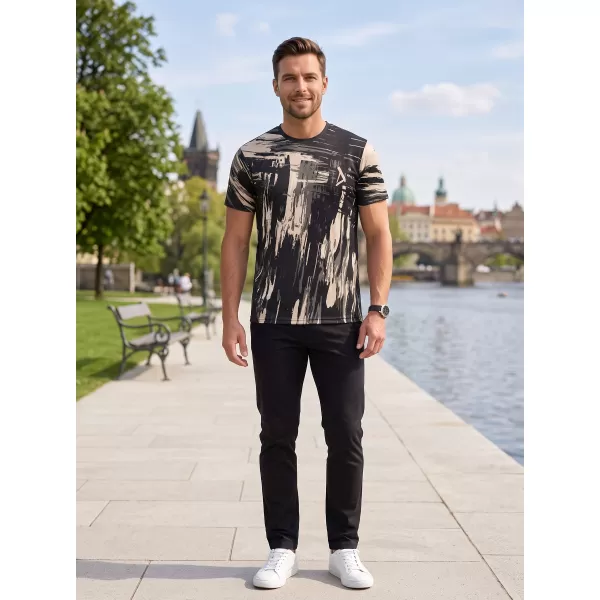  Muška premium funkcionalna majica ALTISPORT VOJ/ALM010TR01 CRNA SMEĐA 