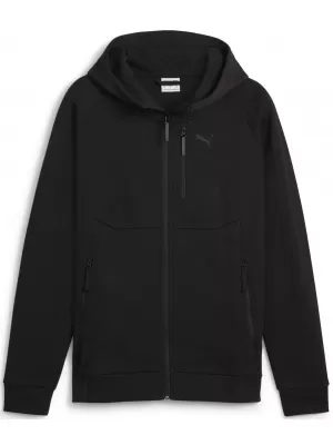 Muški sweatshirt PUMA TECH FULL-ZIP HOODIE 624385-01 CRNA