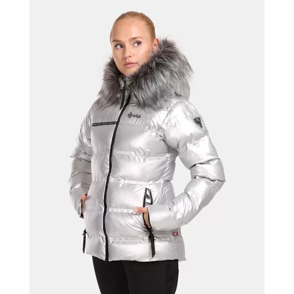  Ženska zimska jakna KILPI LTD SIRIUS-W UL0142KI SREBRO 