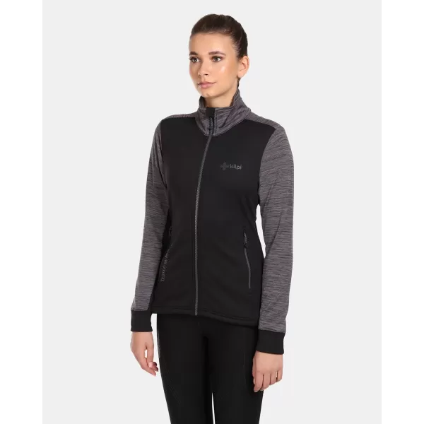  Ženski rastezljivi sweatshirt KILPI SIREN-W UL0203KI CRNA 