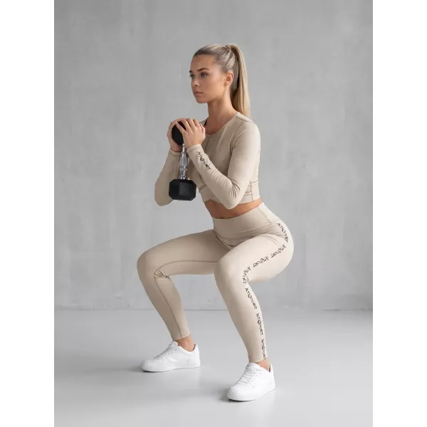  Ženske duge premium tajice ALTISPORT VOJ/ALW021LEG01 SMEĐA 