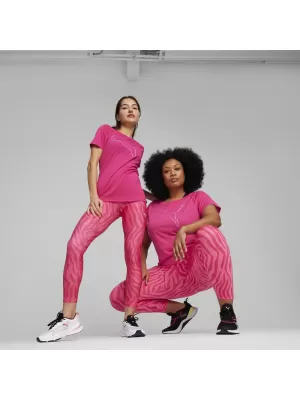 Ženska majica kratkih rukava PUMA TRAIN FAV JERSEY CAT TEE 522420-48 RUŽIČASTA