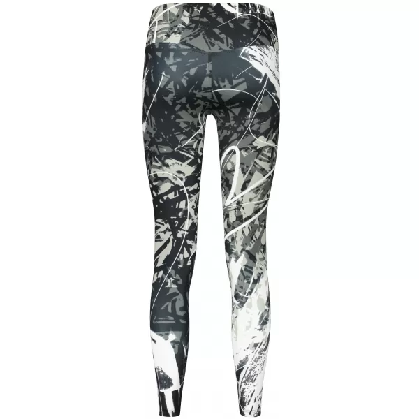  Ženske duge premium tajice ALTISPORT VOJ/ALW018LEG01 CRNO I BIJELO 