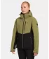 Ženska skijaška jakna KILPI FLIP-W UL0113KI ZELENA