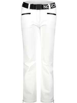 Ženske softshell hlače NORDBLANC PROFOUND NBWP7940 BIJELA