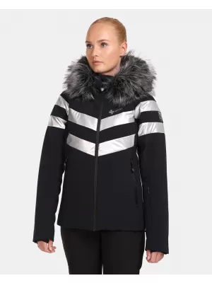 Ženska skijaška jakna KILPI LTD ASTER-W UL0141KI CRNA