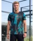 Muška premium funkcionalna majica ALTISPORT VOJ/ALM010TR01 CRNO/SMARAGDNO