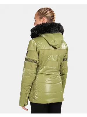 Ženska skijaška jakna KILPI DALILA-W UL0132KI ZELENA