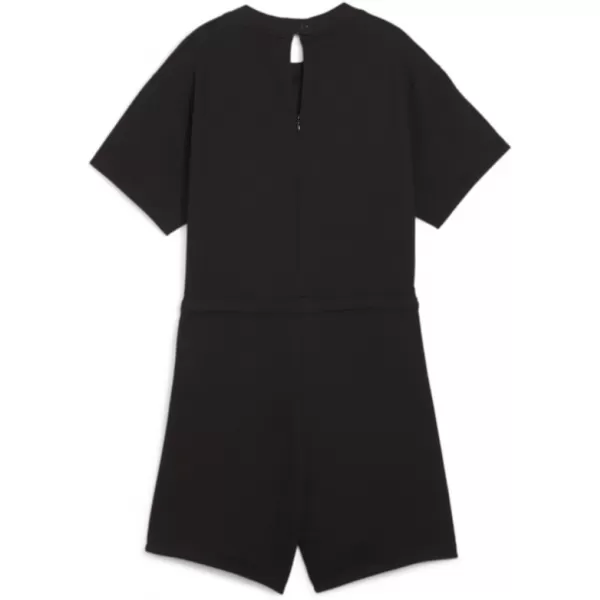  Ženski kombinezon PUMA HER SHORT JUMPSUIT 677891-01 CRNA 