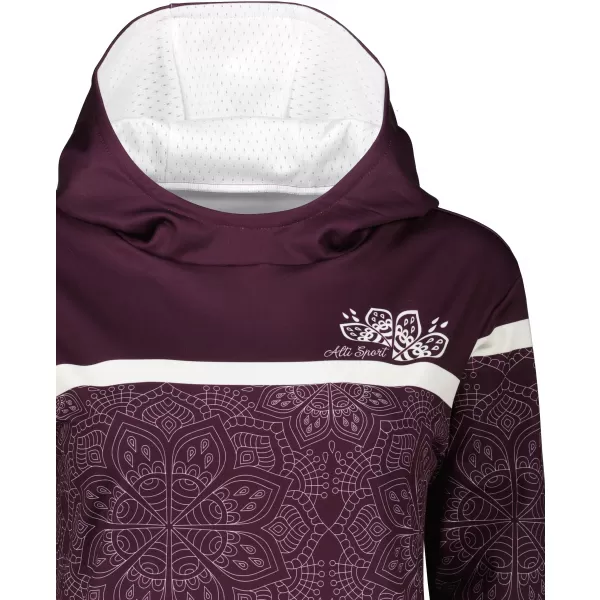  Ženska premium majica ALTISPORT VOJ/ALW023MI01 LJUBIČASTA 