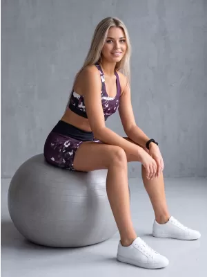 Ženske kratke premium tajice ALTISPORT VOJ/ALW022LEG03 LJUBIČASTA