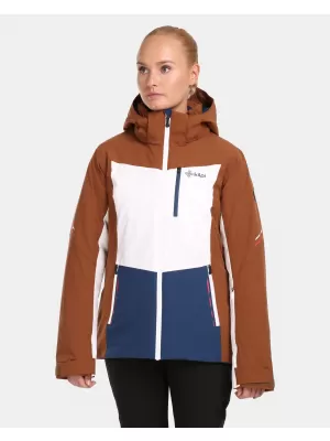 Ženska skijaška jakna KILPI VALERA-W UL0108KI SMEĐA
