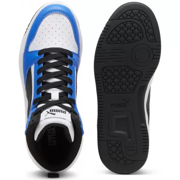  Dječje cipele PUMA REBOUND V6 MID JR 393831-06 BIJELA 