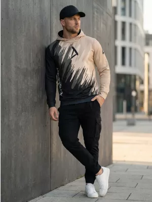 Muška premium funkcionalna majica ALTISPORT VOJ/ALM006MI01 CRNA SMEĐA