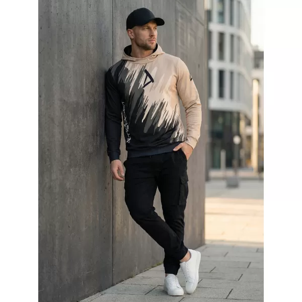  Muška premium funkcionalna majica ALTISPORT VOJ/ALM006MI01 CRNA SMEĐA 