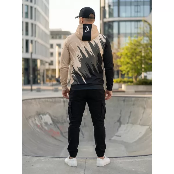  Muška premium funkcionalna majica ALTISPORT VOJ/ALM006MI01 CRNA SMEĐA 