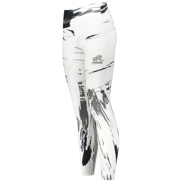  Ženske duge premium tajice ALTISPORT VOJ/ALW010LEG01 BIJELA 