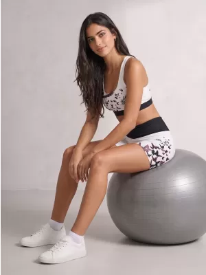 Ženske kratke premium tajice ALTISPORT VOJ/ALW022LEG03 BIJELA
