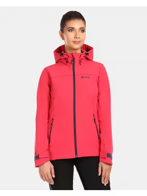 Ženska softshell jakna KILPI RAVIA-W UL0124KI RUŽIČASTA