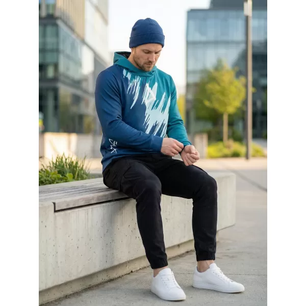  Muška premium funkcionalna majica ALTISPORT VOJ/ALM006MI01 KEROZIN/PLAVA 