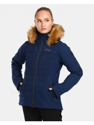 Ženska skijaška jakna KILPI EMILIN-W UL0110KI TAMNOPLAVA
