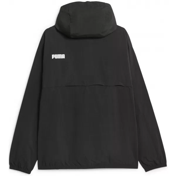  Muška vjetrovka PUMA HOODED WINDBREAKER 675387-01 CRNA 