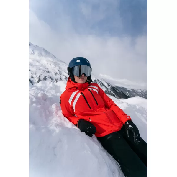  Ženska skijaška jakna NORDBLANC CREVASSE NBWJL7932 NARANČASTA TINTA 