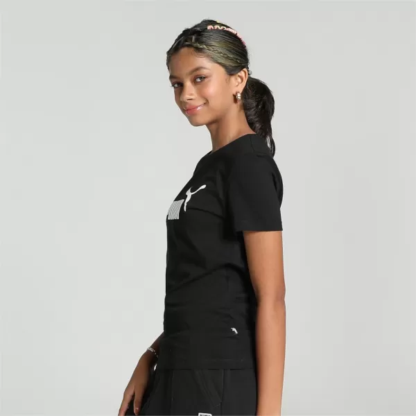  Majica za djevojčice PUMA ESS LOGO TEE 587029-01 CRNA 