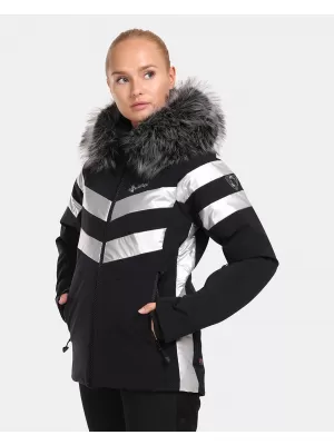 Ženska skijaška jakna KILPI LTD ASTER-W UL0141KI CRNA