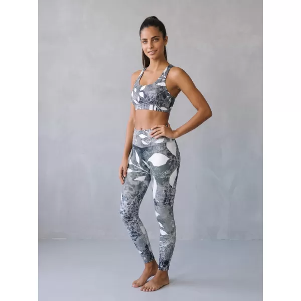  Ženske duge premium tajice ALTISPORT VOJ/ALW020LEG01 CRNO I BIJELO 