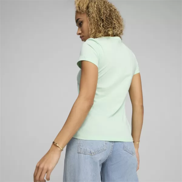  Ženska majica kratkih rukava PUMA ESS LOGO TEE 586775-90 ZELENA 