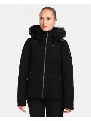 Ženska skijaška jakna KILPI EMILIN-W UL0110KI CRNA