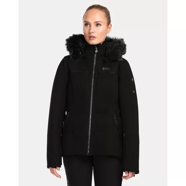  Ženska skijaška jakna KILPI EMILIN-W UL0110KI CRNA 