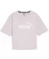 Ženska majica kratkih rukava PUMA ESS CROPPED LOGO TEE 586866-60 LJUBIČASTA