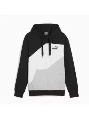 Muški sweatshirt PUMA POWER COLORBLOCK HOODIE 678931-01 CRNA