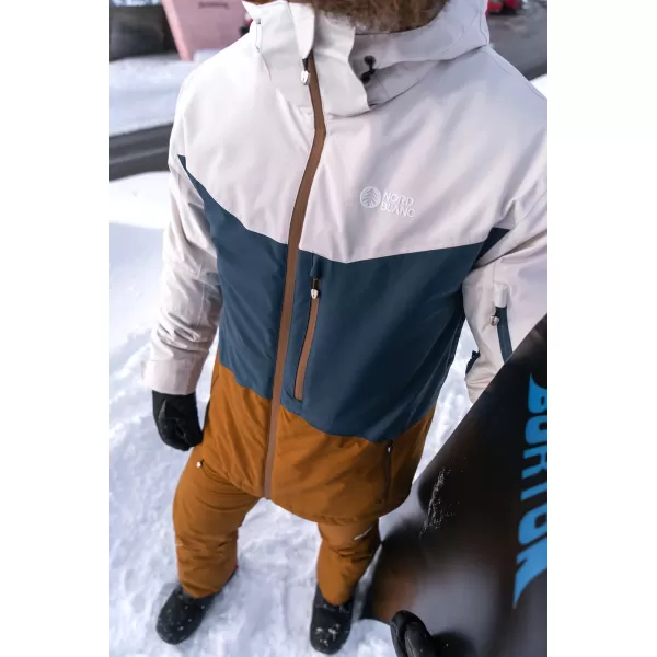  Muška skijaška jakna NORDBLANC NIVAL NBWJM7923 PLAVA 