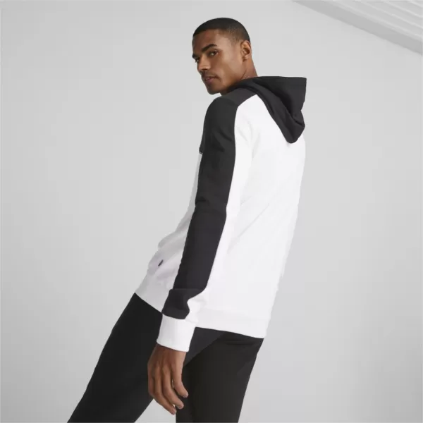  Muški sweatshirt PUMA ESS BLOCK X TAPE HOODIE 675173-01 CRNA 