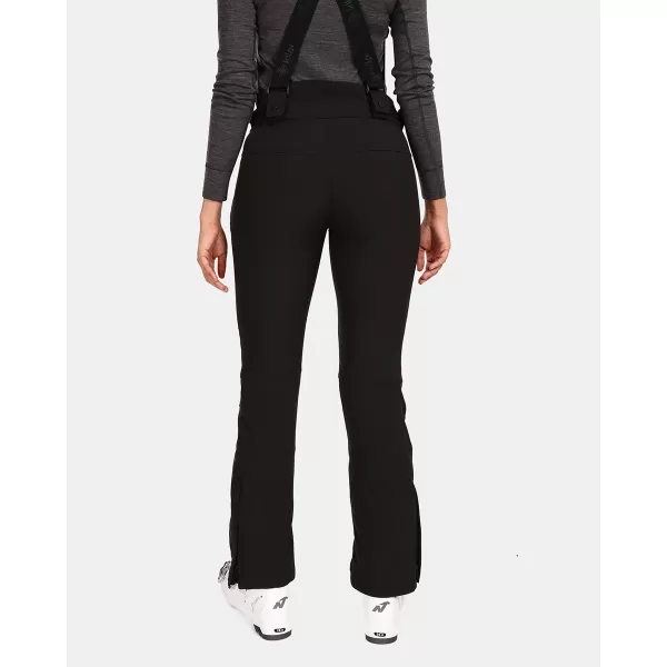  Ženske softshell skijaške hlače KILPI DIONE-W UL0408KI CRNA 
