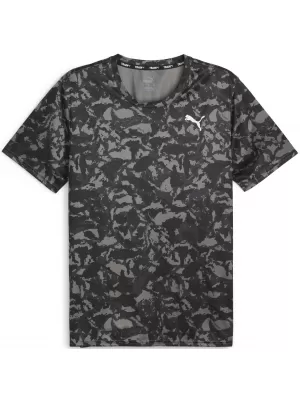 Muška majica kratkih rukava PUMA TRAIN FAV AOP TEE 525169-01 CRNA