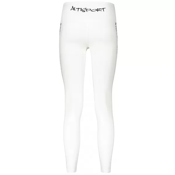  Ženske duge premium tajice ALTISPORT VOJ/ALW021LEG01 BIJELA 