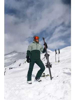 Muška skijaška jakna NORDBLANC START NBWJM7925 ZELENA