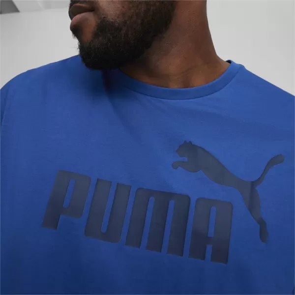  Muška majica kratkih rukava PUMA ESS LOGO TEE 586667-59 PLAVA 