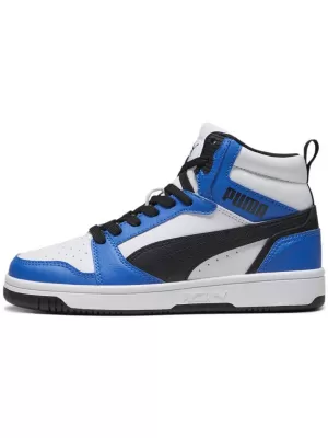 Dječje cipele PUMA REBOUND V6 MID JR 393831-06 BIJELA