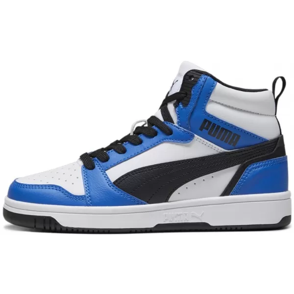  Dječje cipele PUMA REBOUND V6 MID JR 393831-06 BIJELA 
