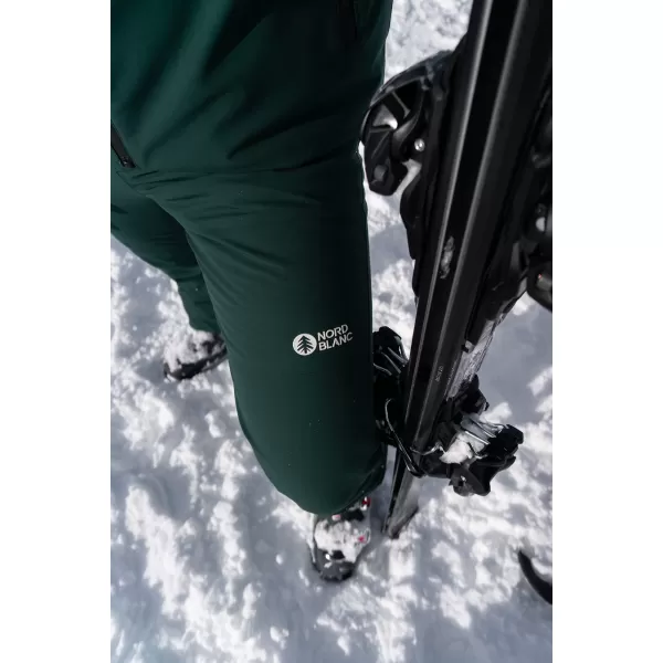  Muške skijaške hlače NORDBLANC ONWARD NBWP7936 TAMNO ZELENA 