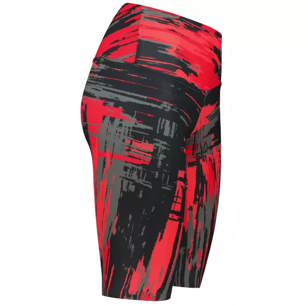  Ženske tajice iznad koljena premium ALTISPORT VOJ/ALW010LEG02 CRNO I CRVENO 
