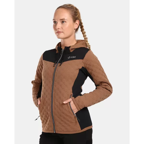  Ženski sweatshirt KILPI NEVIA-W UL0213KI SMEĐA 